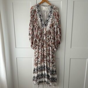 Anthropologie maxi dress